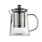 Heat Resistant Glass Teapot with Stainless Steel Liner Infuser Teapot