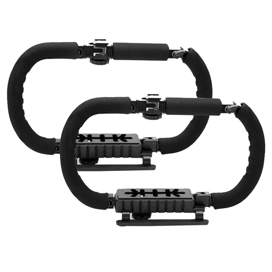 2Pcs Foldable Camera Smartphone Stabilizer Handle Grip Handheld Video Rig