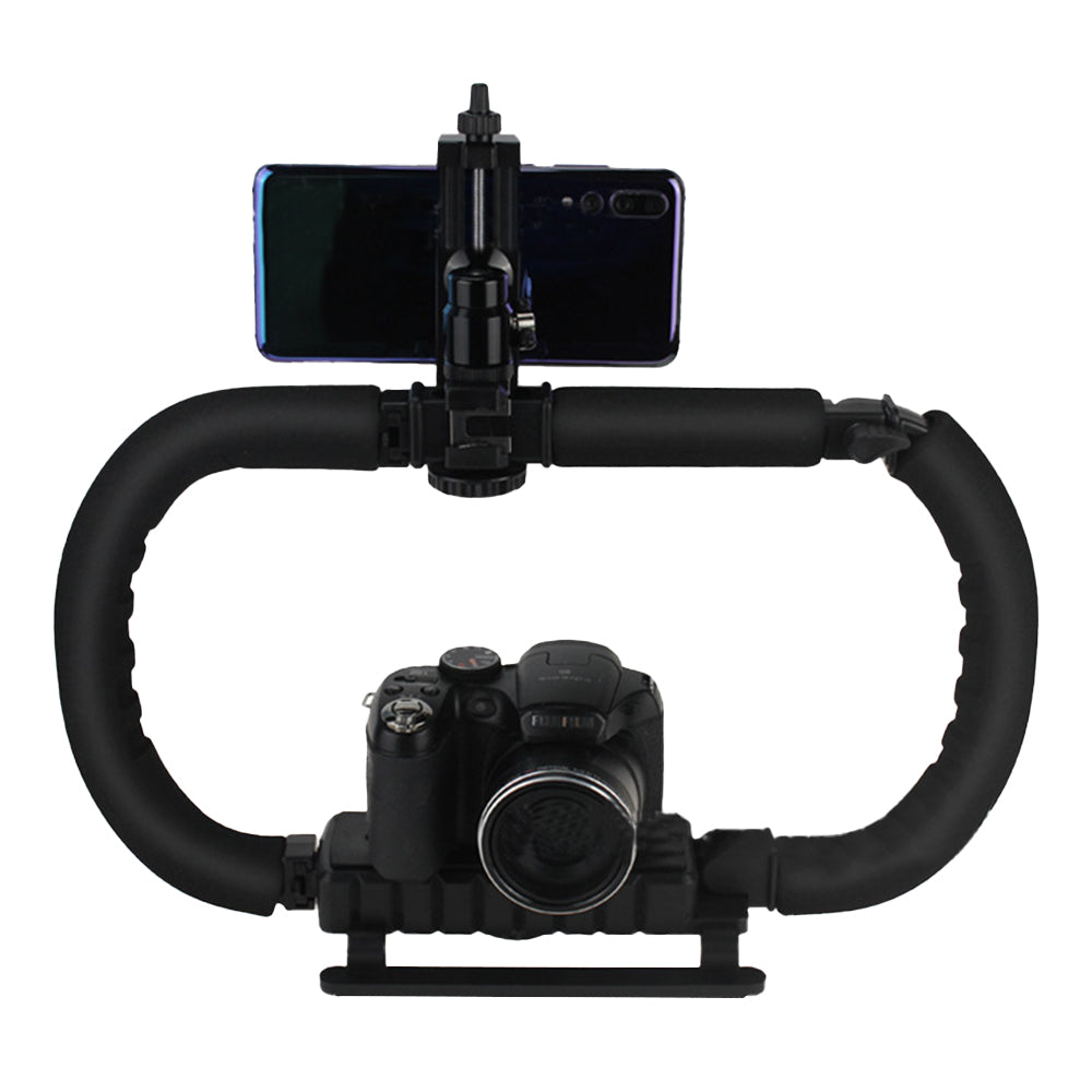2Pcs Foldable Camera Smartphone Stabilizer Handle Grip Handheld Video Rig