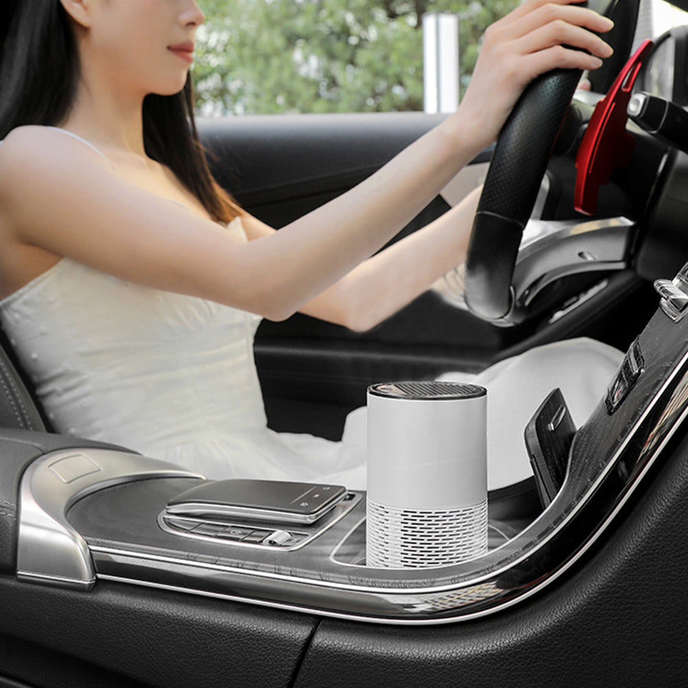 Portable Negative Ion Air Purifier Air Cleaner for Car Home Bedroom