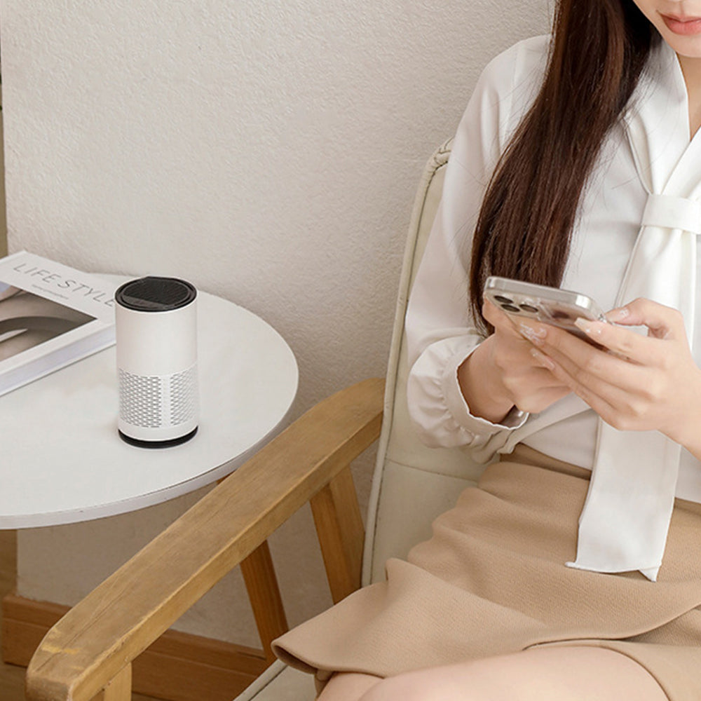 Portable Negative Ion Air Purifier Air Cleaner for Car Home Bedroom