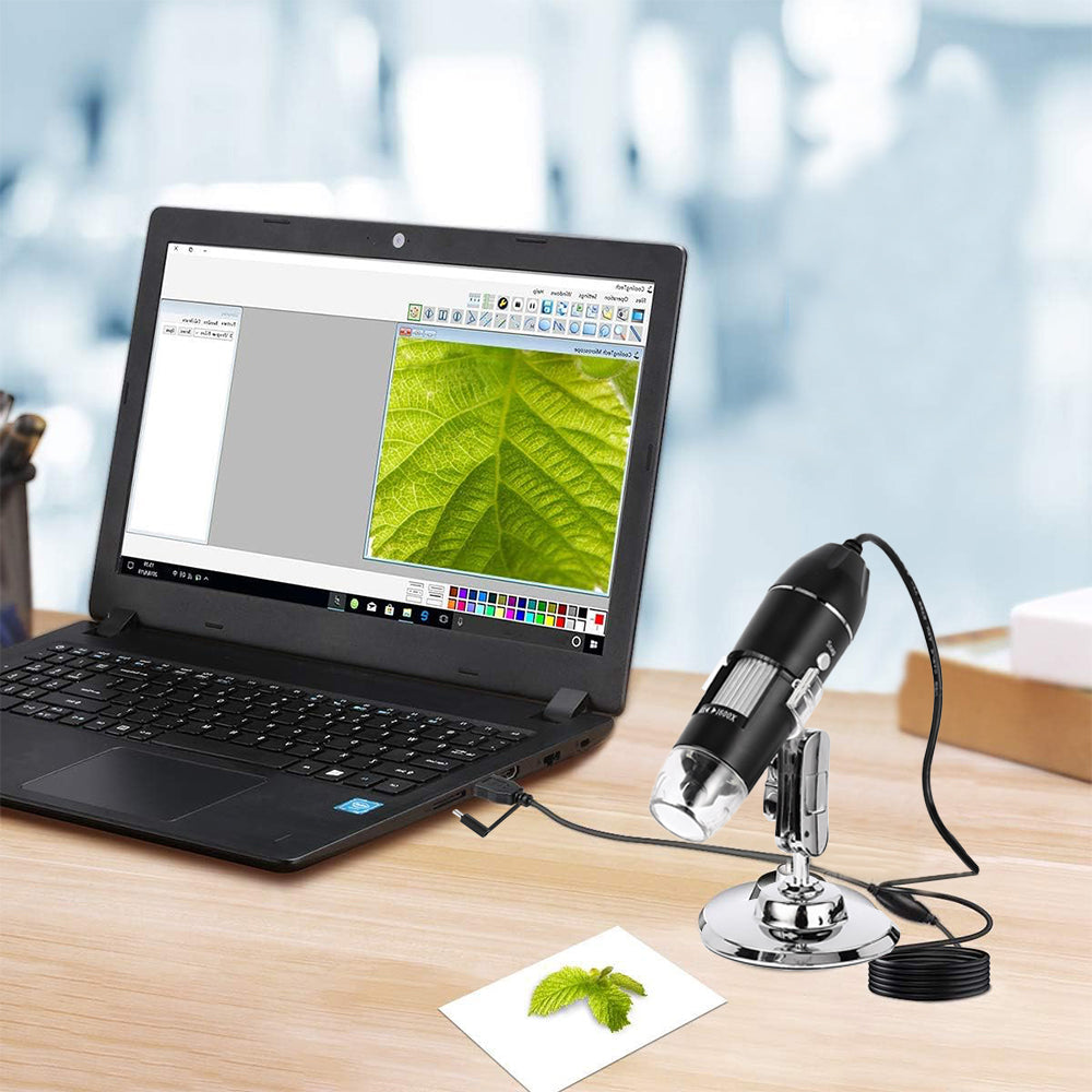 Portable Microscope Camera Digital Microscope with Stand