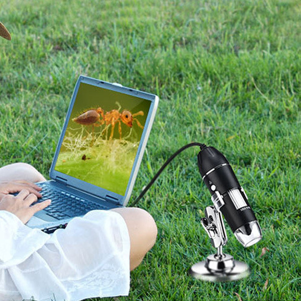 Portable Microscope Camera Digital Microscope with Stand