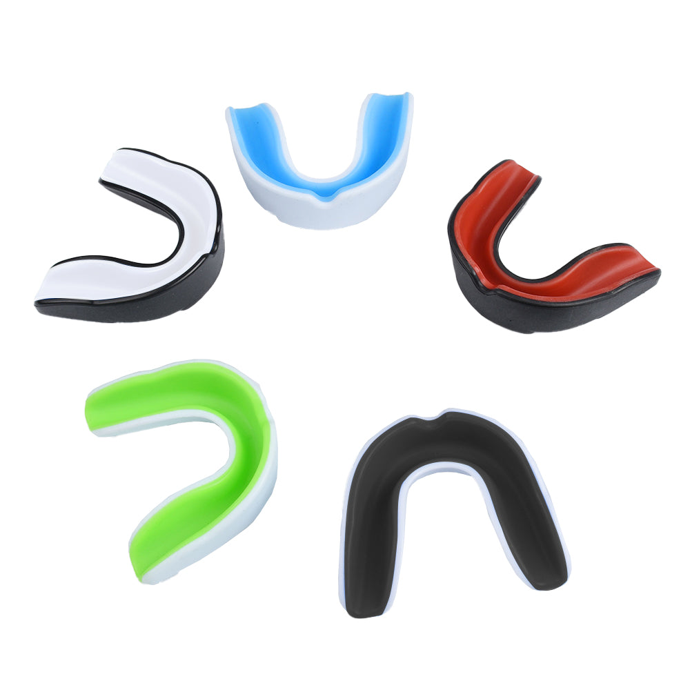 5Pcs Youth Sports Mouth Guard for Football Basketball Boxing-Adult