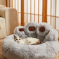 Cute Paw Shape Pet Soft Bed