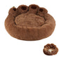 Cute Paw Shape Pet Soft Bed Cat Dog