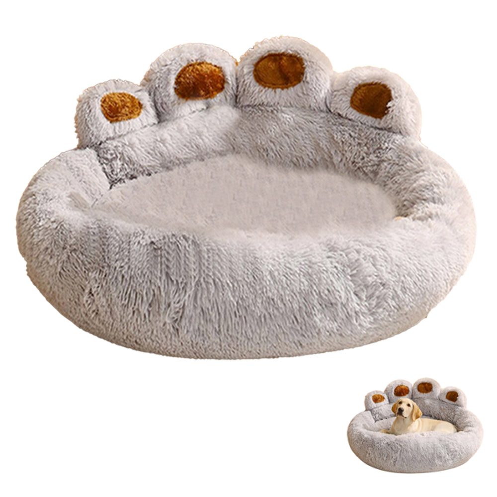 Cute Paw Shape Pet Soft Bed Cat Dog