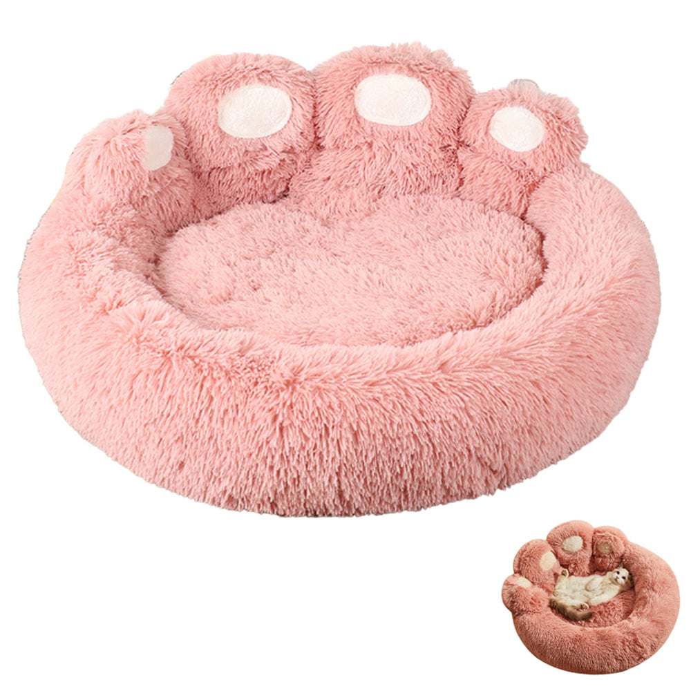 Cute Paw Shape Pet Soft Bed Cat Dog