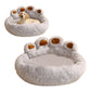 Cute Paw Shape Pet Soft Bed