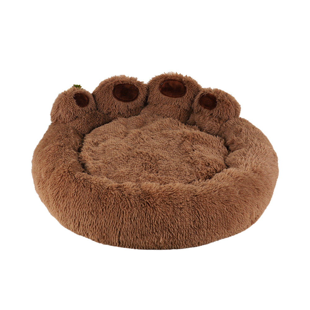Cute Paw Shape Pet Soft Bed