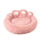 Cute Paw Shape Pet Soft Bed