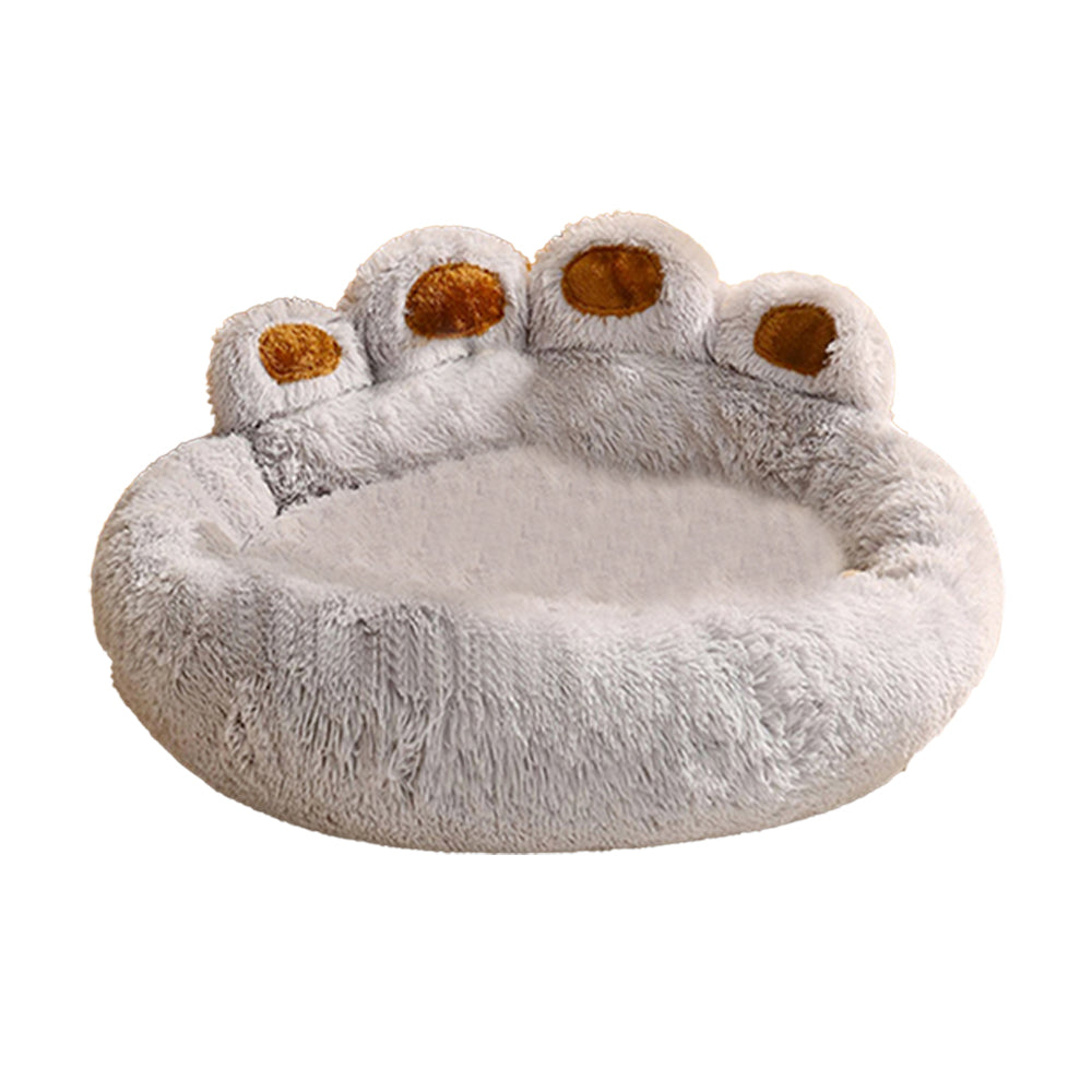 Cute Paw Shape Pet Soft Bed