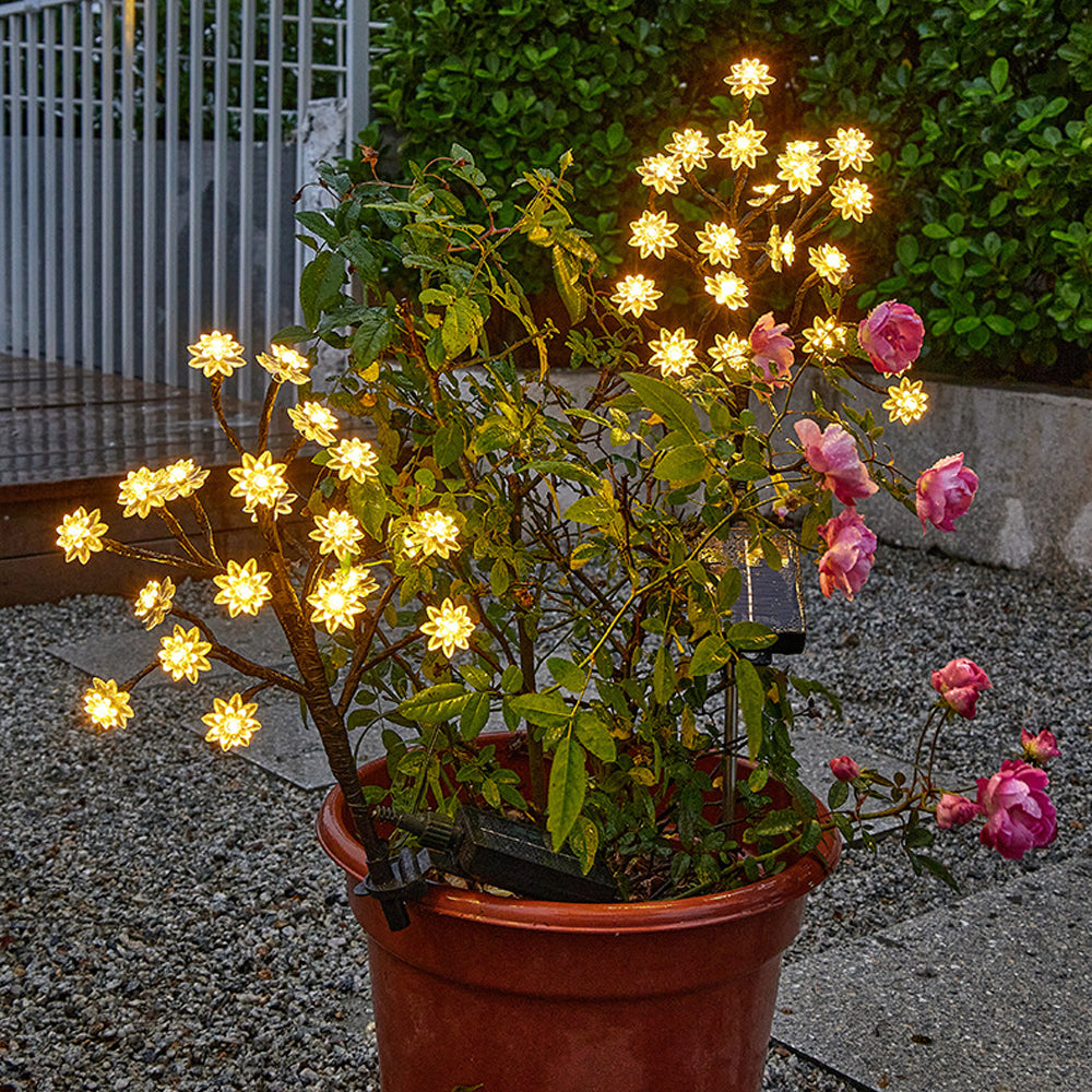 LED Solar Flower Lights Outdoor for Garden Decoration-Sunflowers