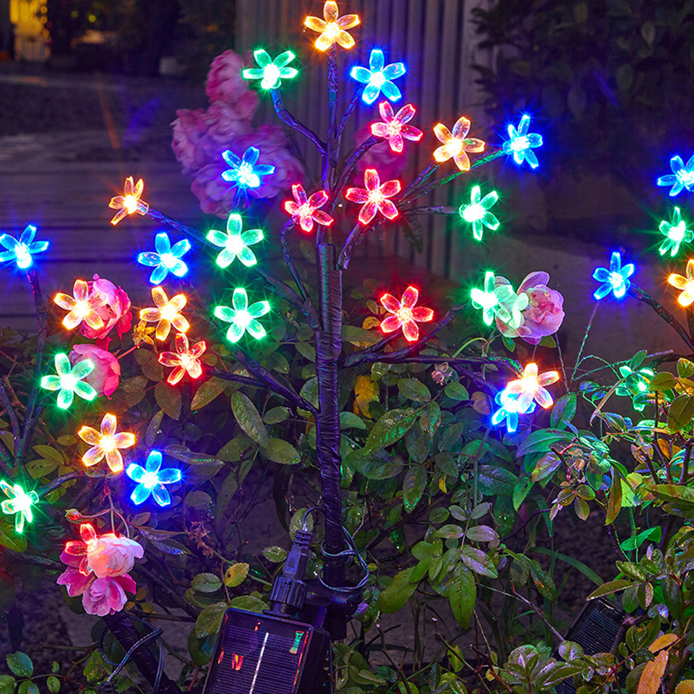 LED Solar Flower Lights Outdoor for Garden Decoration-Cherry Blossoms