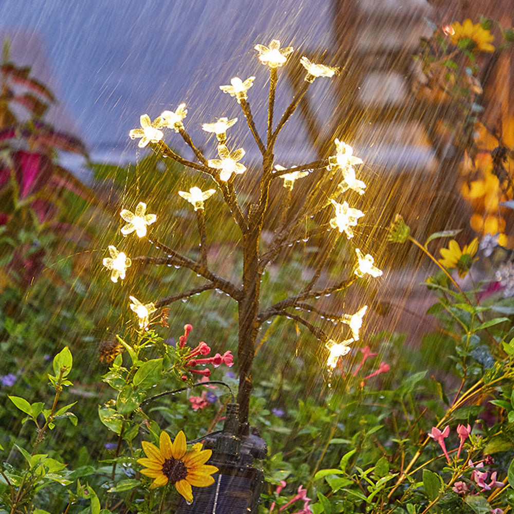 LED Solar Flower Lights Outdoor for Garden Decoration-Cherry Blossoms