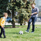 Kids Soccer Goal Net Set with Inflatable Football