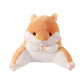 Plush Cute Soft Hamster Shaped Chair Back Support Cushion