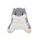 Plush Cute Soft Hamster Shaped Chair Back Support Cushion