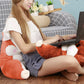 Plush Cute Soft Hamster Shaped Chair Back Support Cushion