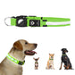 LED Rechargeable Dog Collar Pet Collar with Protective Case for Apple Air Tag