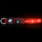 LED Rechargeable Dog Collar Pet Collar with Protective Case for Apple Air Tag