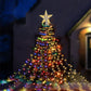 2M 200 LED Outdoor Cluster Christmas Tree Lights