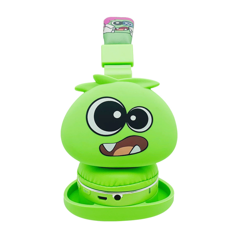 Stereo Bluetooth Wireless Foldable Kids Cartoon Headset