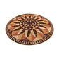 Round Floor Mat Home Room Anti Slip Carpet Rug Home Decoration-Coffee