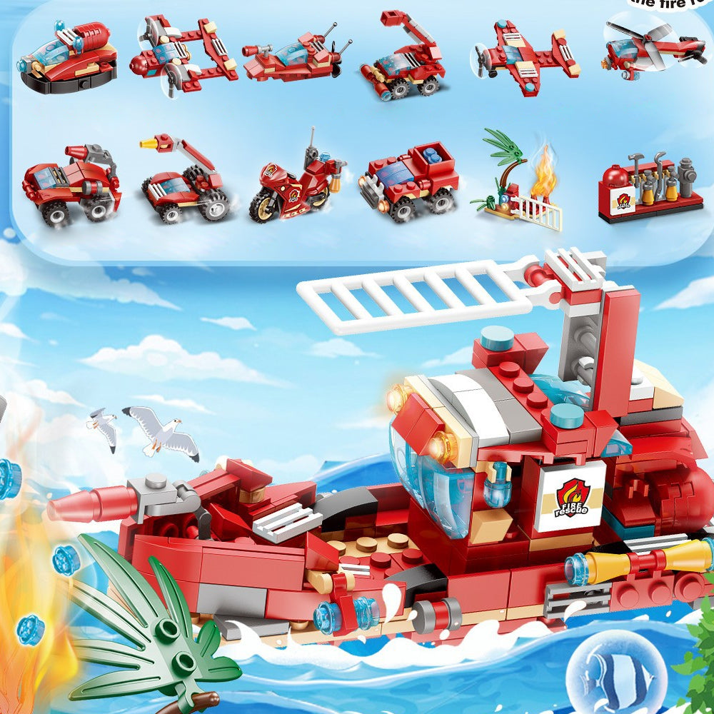 Christmas Aquatic Creatures Building Blocks Blind Box