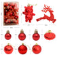 30Pcs Christmas Tree Hanging Balls Ornaments Set for Christmas Wreath Tree Decor