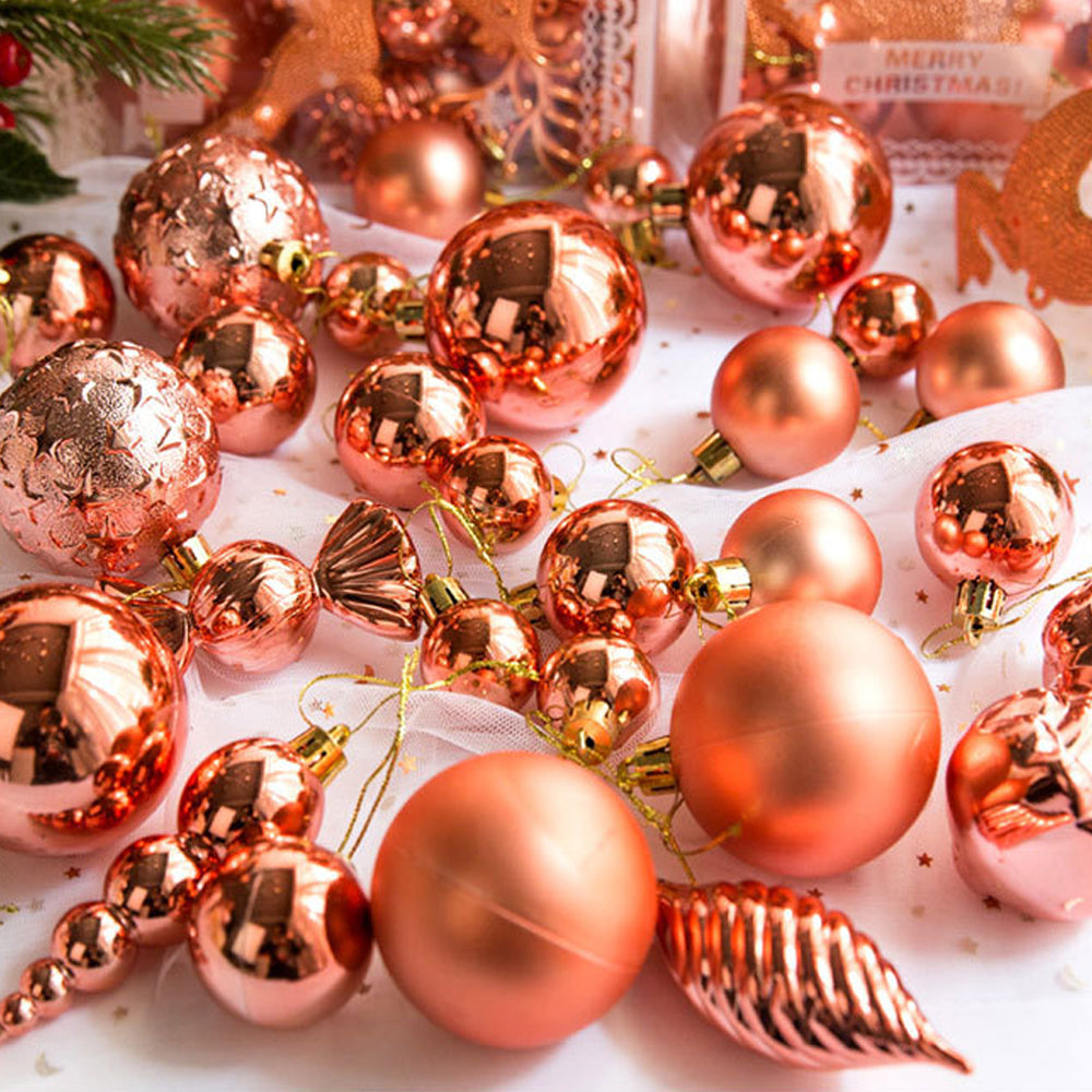 30Pcs Christmas Tree Hanging Balls Ornaments Set for Christmas Wreath Tree Decor