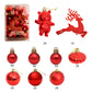 30Pcs Christmas Tree Hanging Balls Ornaments Set for Christmas Wreath Tree Decor