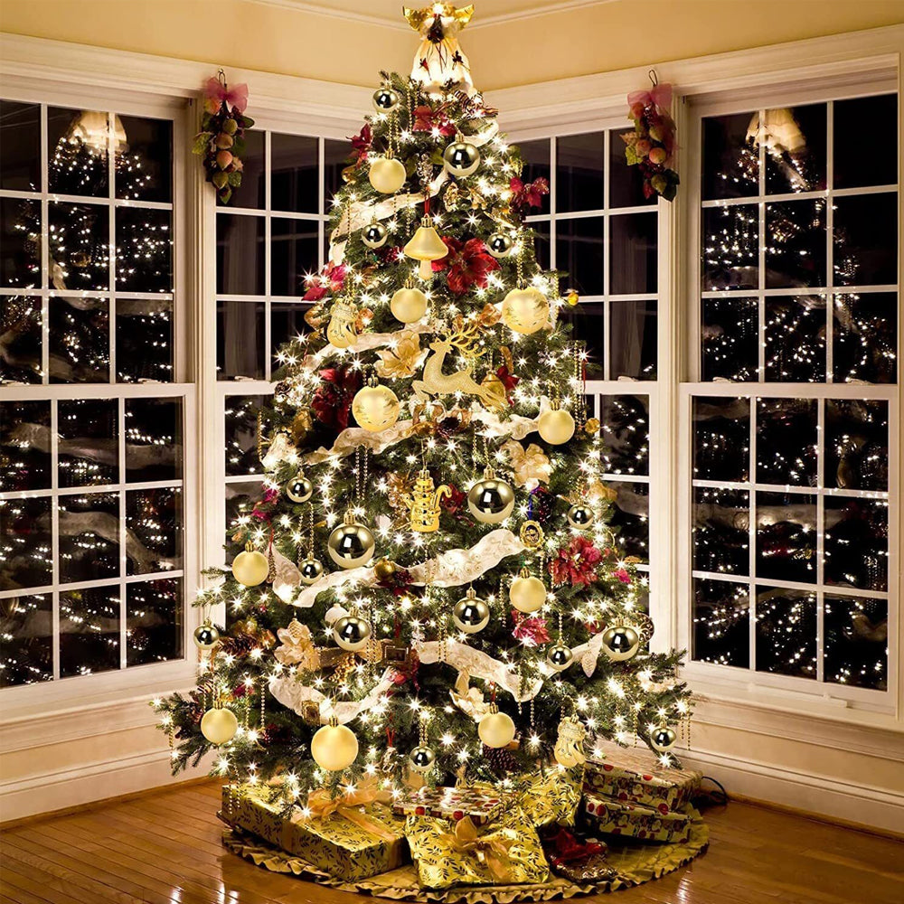 30Pcs Christmas Tree Hanging Balls Ornaments Set for Christmas Wreath Tree Decor