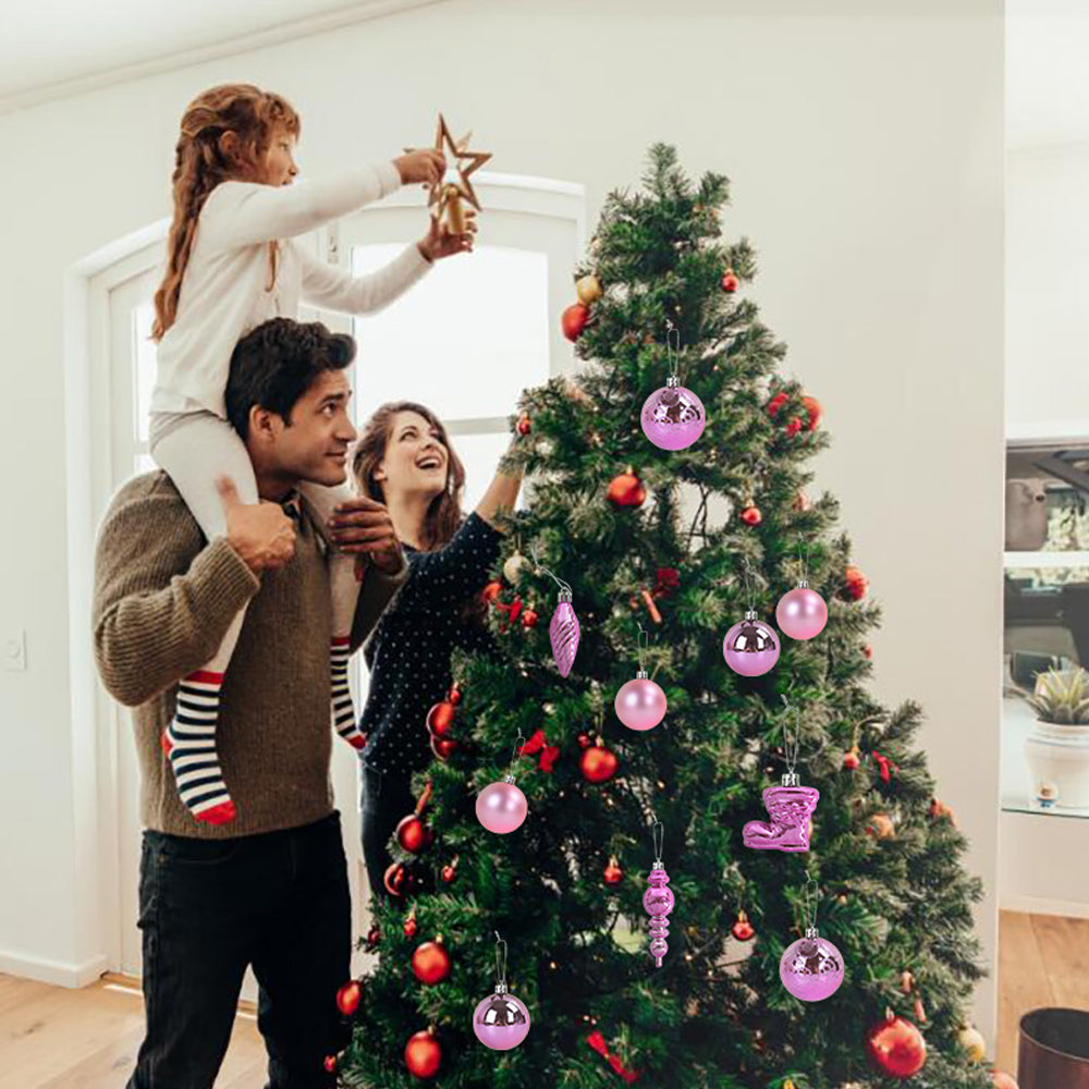 30Pcs Christmas Tree Hanging Balls Ornaments Set for Christmas Wreath Tree Decor