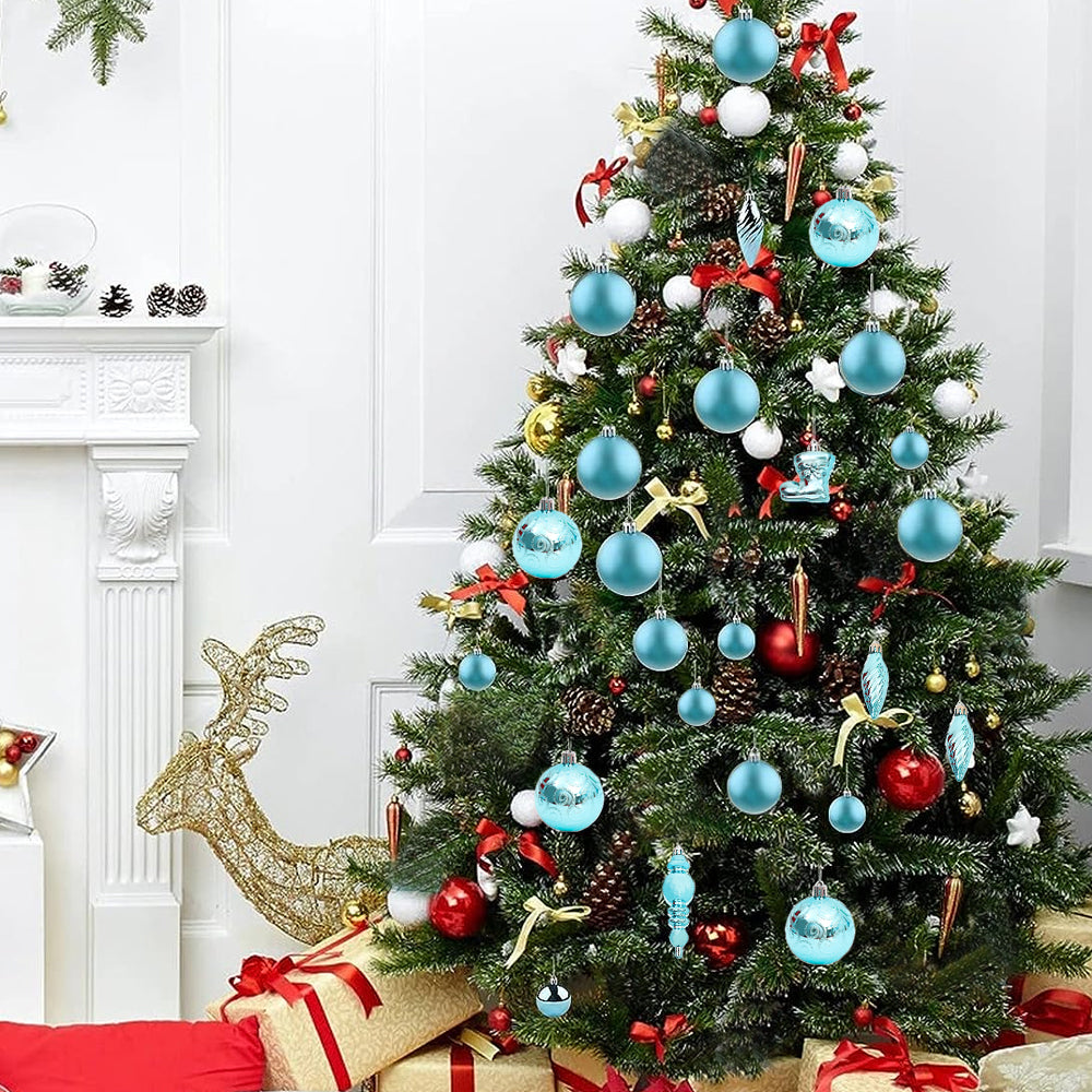 30Pcs Christmas Tree Hanging Balls Ornaments Set for Christmas Wreath Tree Decor