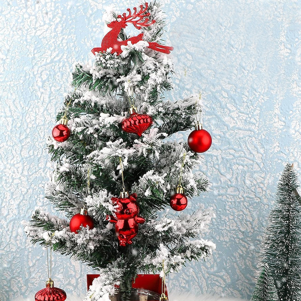 30Pcs Christmas Tree Hanging Balls Ornaments Set for Christmas Wreath Tree Decor
