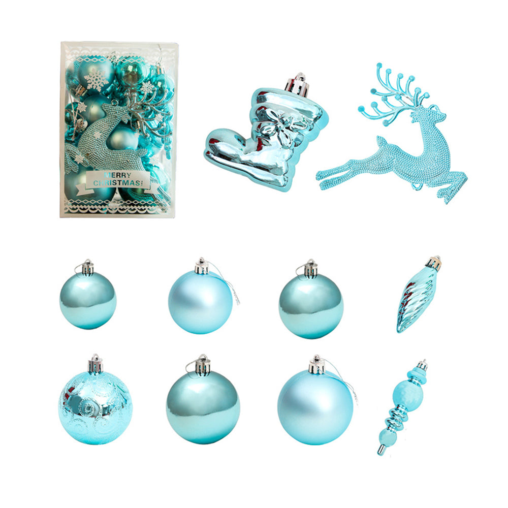 30Pcs Christmas Tree Hanging Balls Ornaments Set for Christmas Wreath Tree Decor