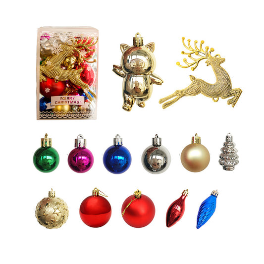 30Pcs Christmas Tree Hanging Balls Ornaments Set for Christmas Wreath Tree Decor