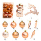 30Pcs Christmas Tree Hanging Balls Ornaments Set for Christmas Wreath Tree Decor