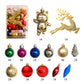 30Pcs Christmas Tree Hanging Balls Ornaments Set for Christmas Wreath Tree Decor