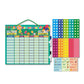 Star Reward Chore Chart Adsorbable Iron Star Positive Behavior for Kids