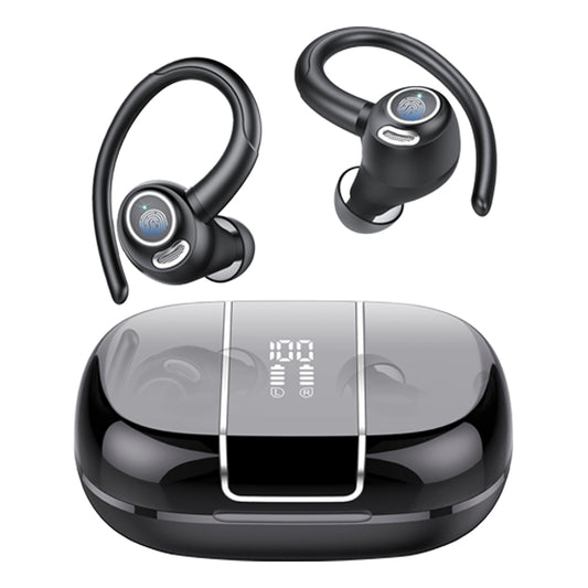 Wireless Earbud Bluetooth 5.3 Sports Headphones with Digital Display