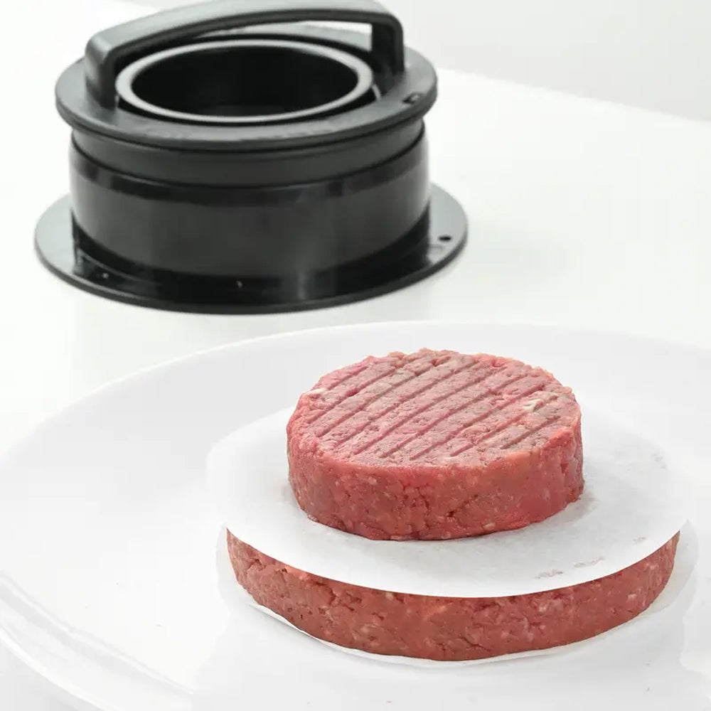 DIY Hamburger Meat Maker Patty Mold with 100 Oil Blotting Paper
