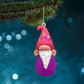 5Pcs Acrylic Gnome Hanging Pendant For Christmas Tree Decorations-Style 1