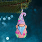 5Pcs Acrylic Gnome Hanging Pendant For Christmas Tree Decorations-Style 2