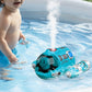RC Boat Racing Boat 2.4GHz Remote Control Boat for Pools and Lakes with Light Spray for Kids