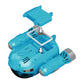 RC Boat Racing Boat 2.4GHz Remote Control Boat for Pools and Lakes with Light Spray for Kids