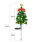 2pcs Solar Christmas Tree Lights LED Outdoor Water-resistant Decor Light