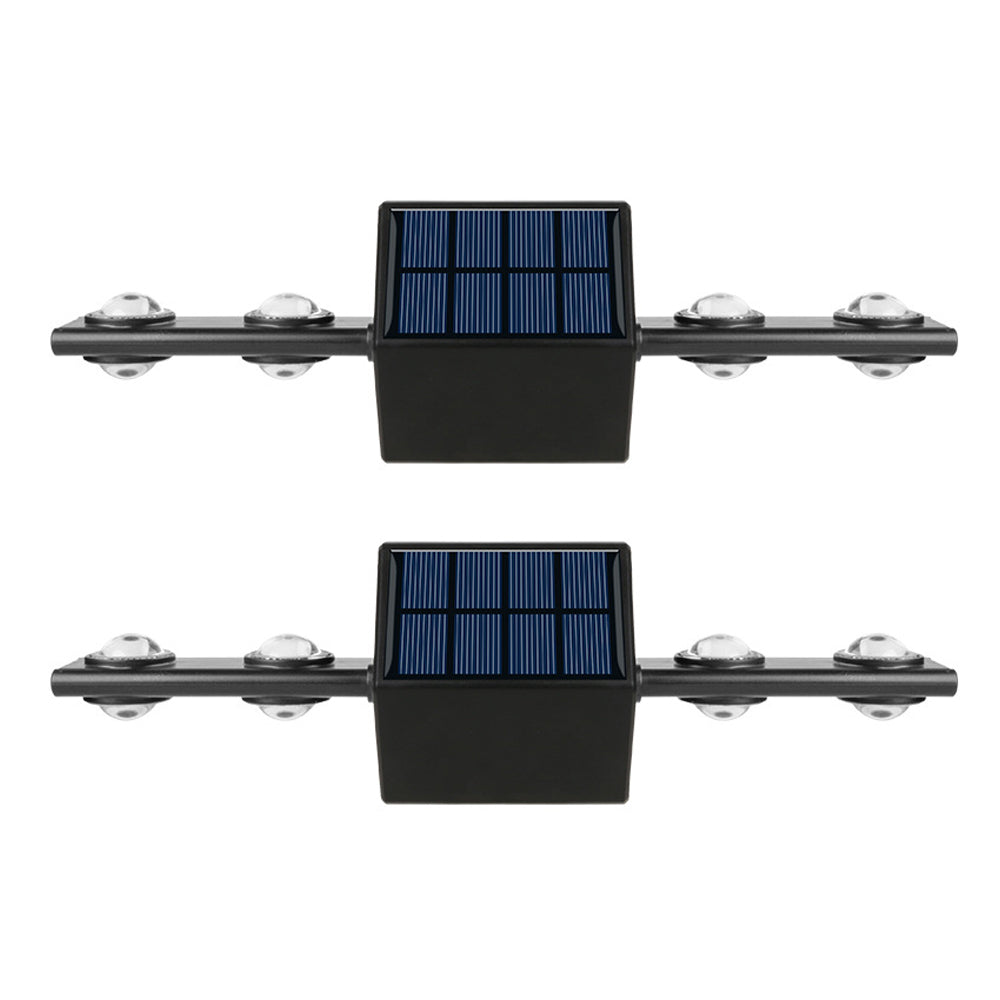 2pcs Up and Down Lamp Solar Wall Lights