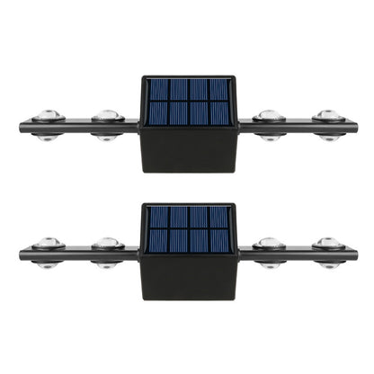2pcs Up and Down Lamp Solar Wall Lights